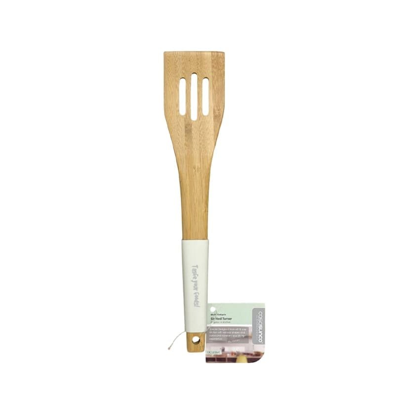 Wooden Pasta Serving Spoon with Silicone Ornament.