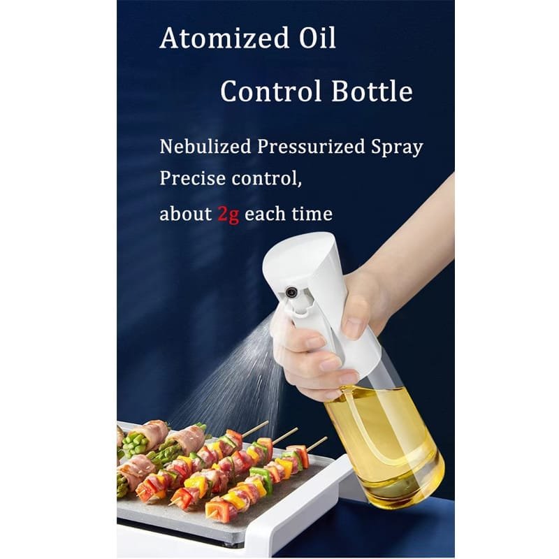 Multi Use Glass Spray Bottle for Cooking and Hair Styling.