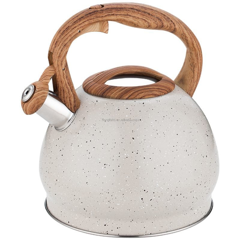 High-Quality 18/10 Stainless Steel Teapot – 3 Liter Capacity.