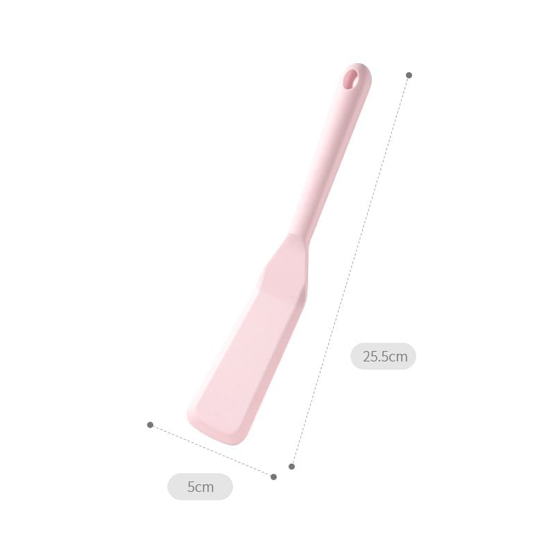 Heat-Resistant Silicone Nonstick Cooking Desert Serving Spoon.