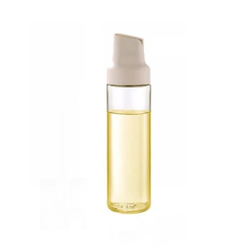 Glass Oil Bottle With Flexible Cover.