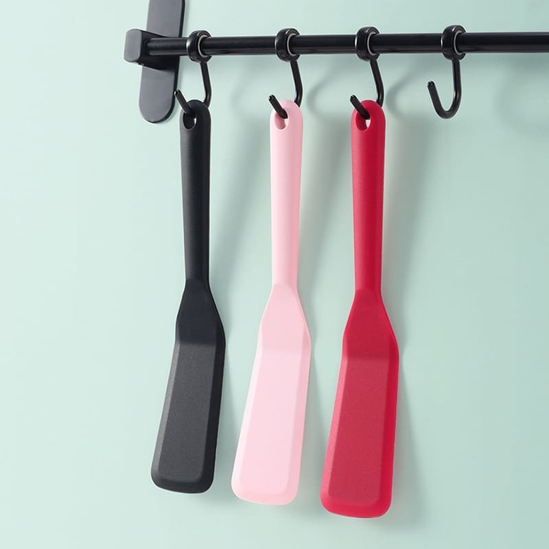 Heat-Resistant Silicone Nonstick Cooking Desert Serving Spoon.