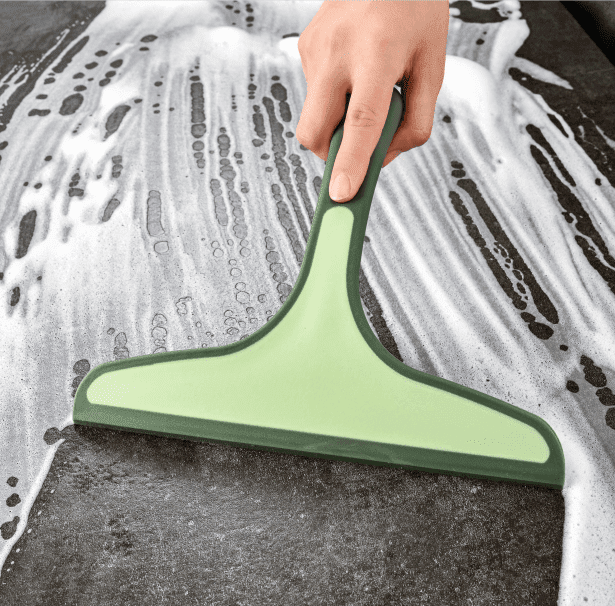 Premium Household Kitchen Window Squeegee & Glass Cleaner Brush.