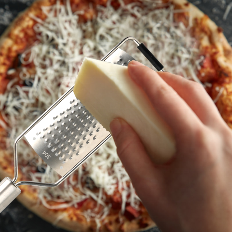 Professional 304 Stainless Steel Kitchen Grater - Precision, Safety, and Elegance in Every Griddle.