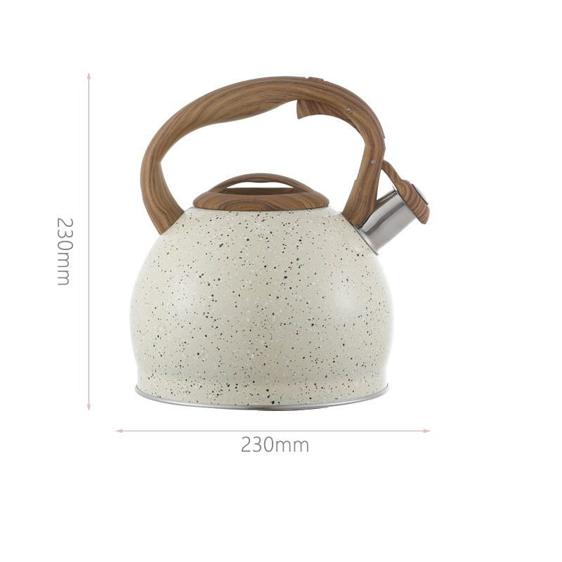 High-Quality 18/10 Stainless Steel Teapot – 3 Liter Capacity.