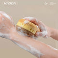 Soft Round Bath Loofah with Rich Lather.