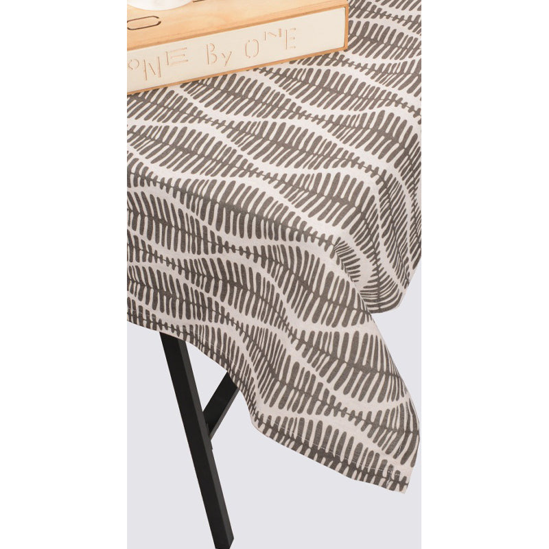 Modern "Hoda" Tablecloth - Luxurious Cotton Blend with 3 Contemporary Patterns (140 x 200 cm)