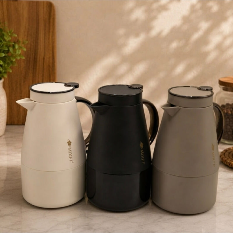 Luxury beverage thermos (1.5 liter capacity - stainless steel)