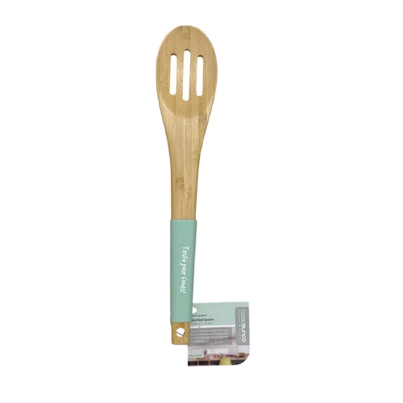 Wooden Serving Spoon with Silicone Ornament.