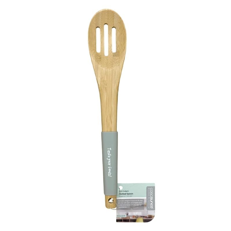 Wooden Serving Spoon with Silicone Ornament.