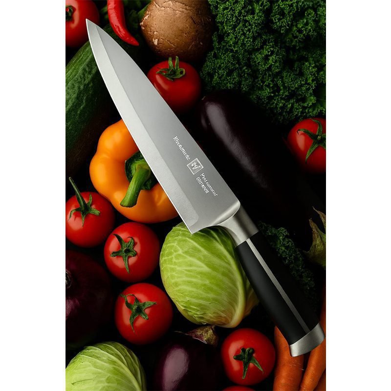 Metal Chef’s Knife with Metal Handle.