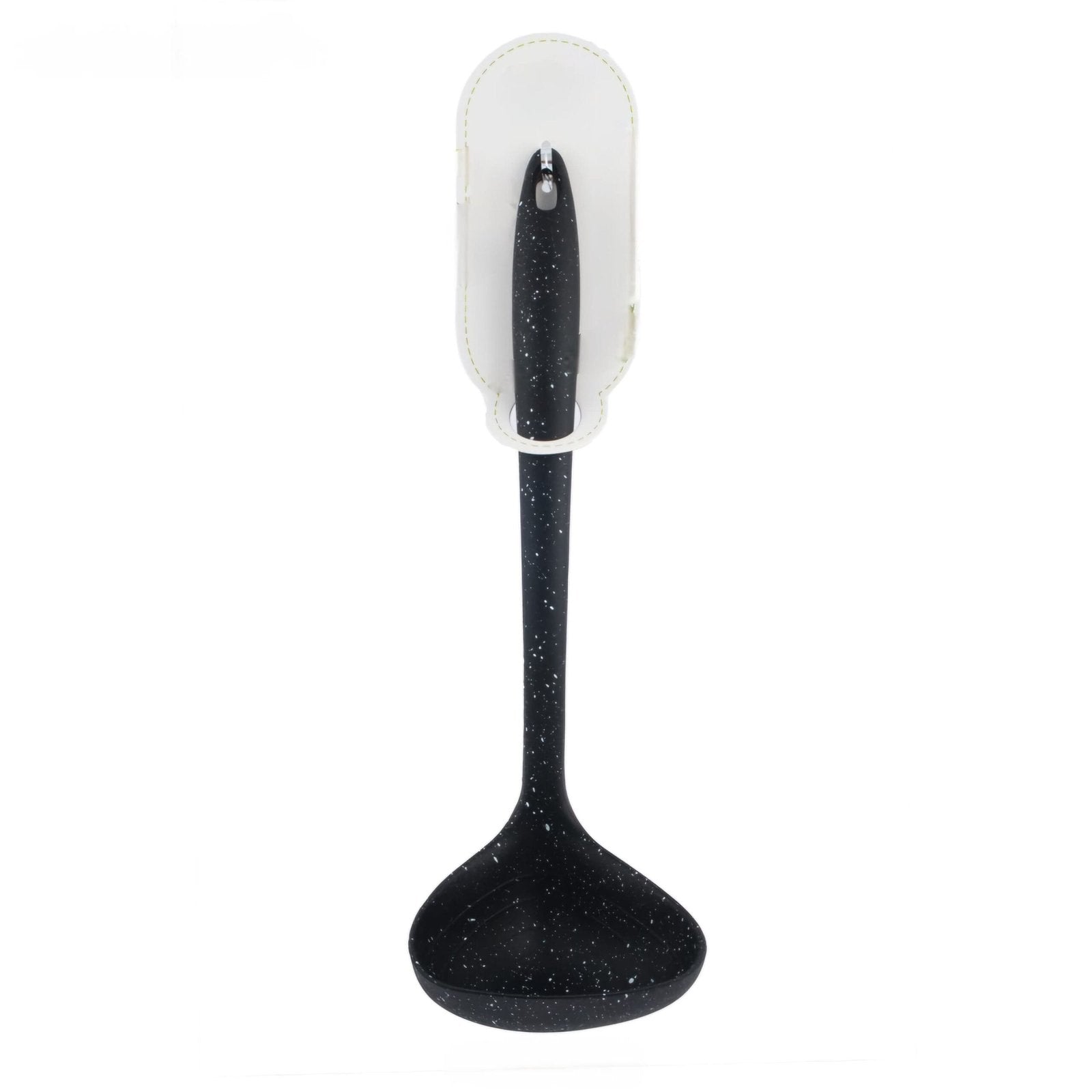 Heat-Resistant Silicone Nonstick Cooking Soup Spoon.