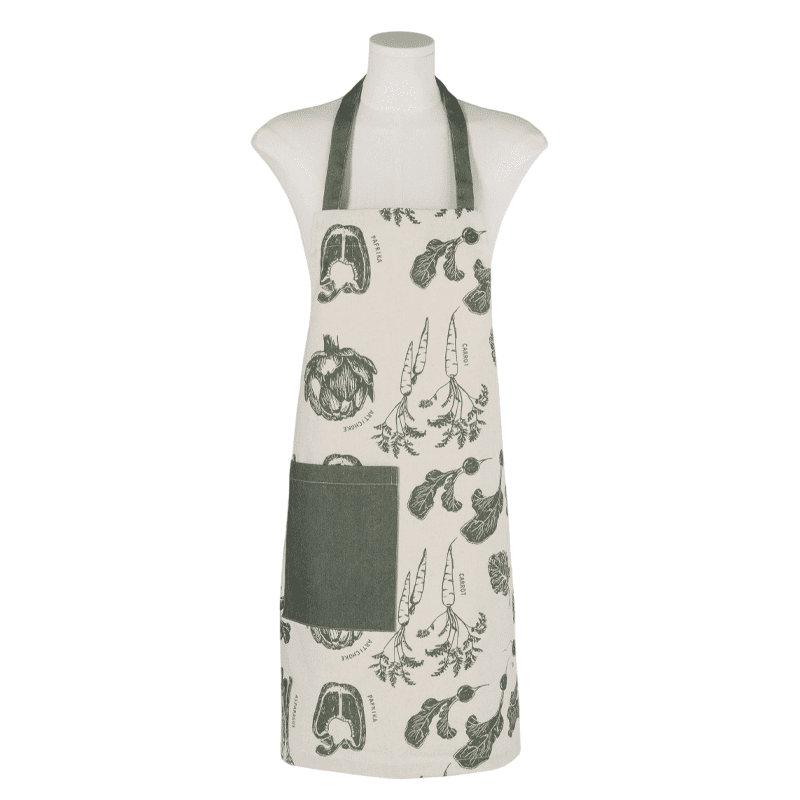 Fruit and Vegetable Pattern Kitchen Apron – Protection and Style in the Kitchen
