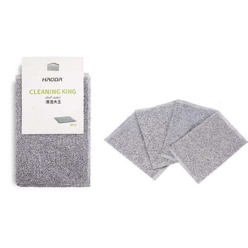 4-Piece Scouring Pad Set – Effective Cleaning with a Durable Formula
