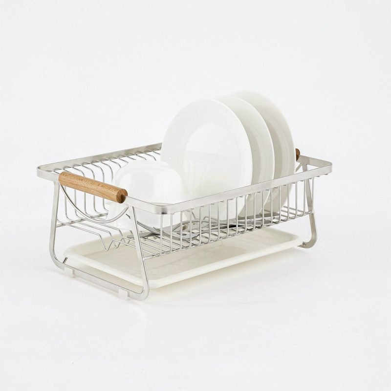 Stainless Steel Dish Rack (40 x 29.5 x 12.5 cm)