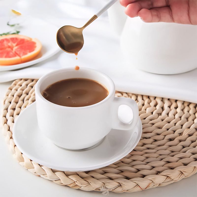 Arcopal coffee set, 12 pieces (6 cups - 6 saucers)