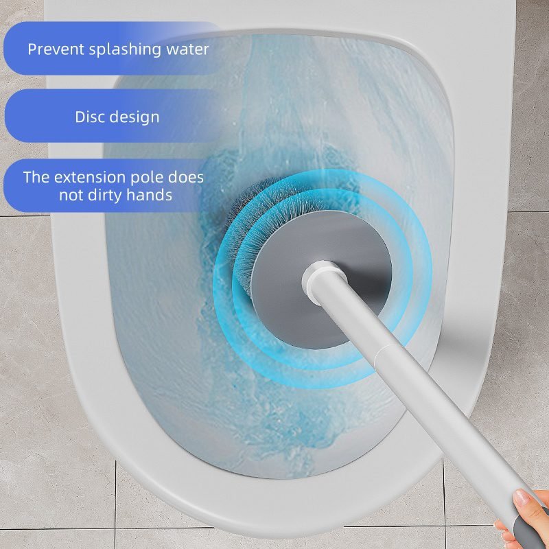 Practical Wire Toilet Brush - Wall Mountable