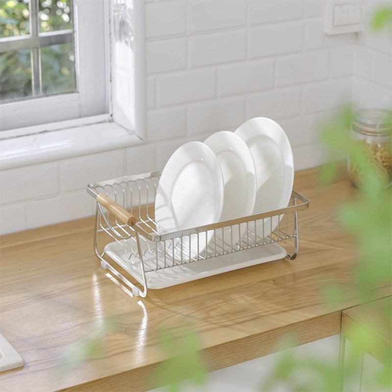Stainless Steel Dish Rack (40 x 29.5 x 12.5 cm)