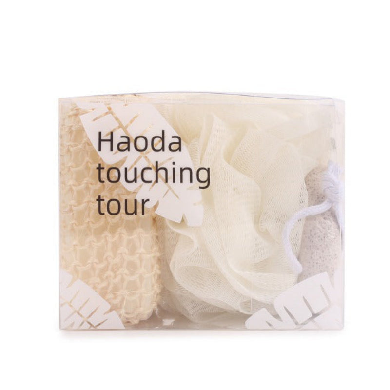 Touching Tour Complete Body Care and Exfoliation Set.