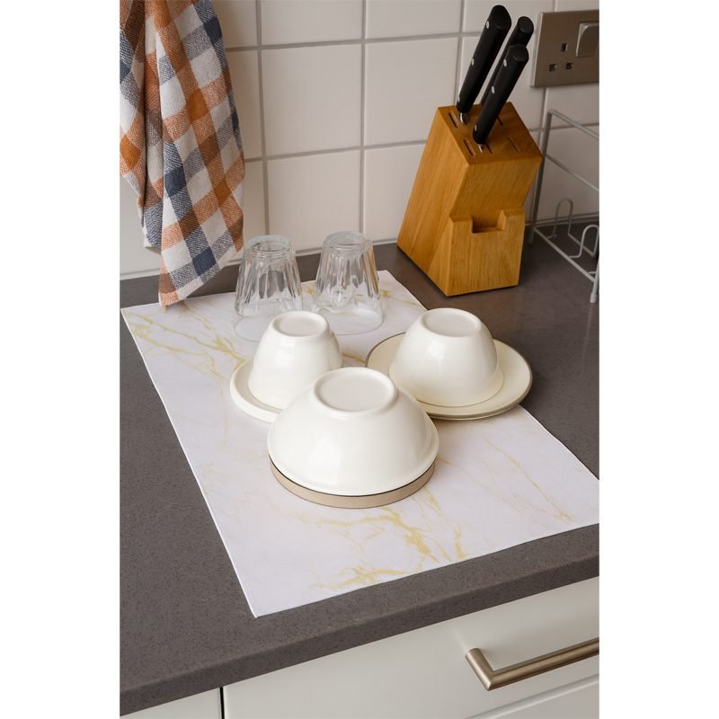 Rubber Dish Drying Mat (40*60 CM) – High Absorbency and Fast Drying.