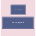 Non-Slip Rubber Mat Set – 2 Pieces (120 x 40 - 60 x 40 cm)