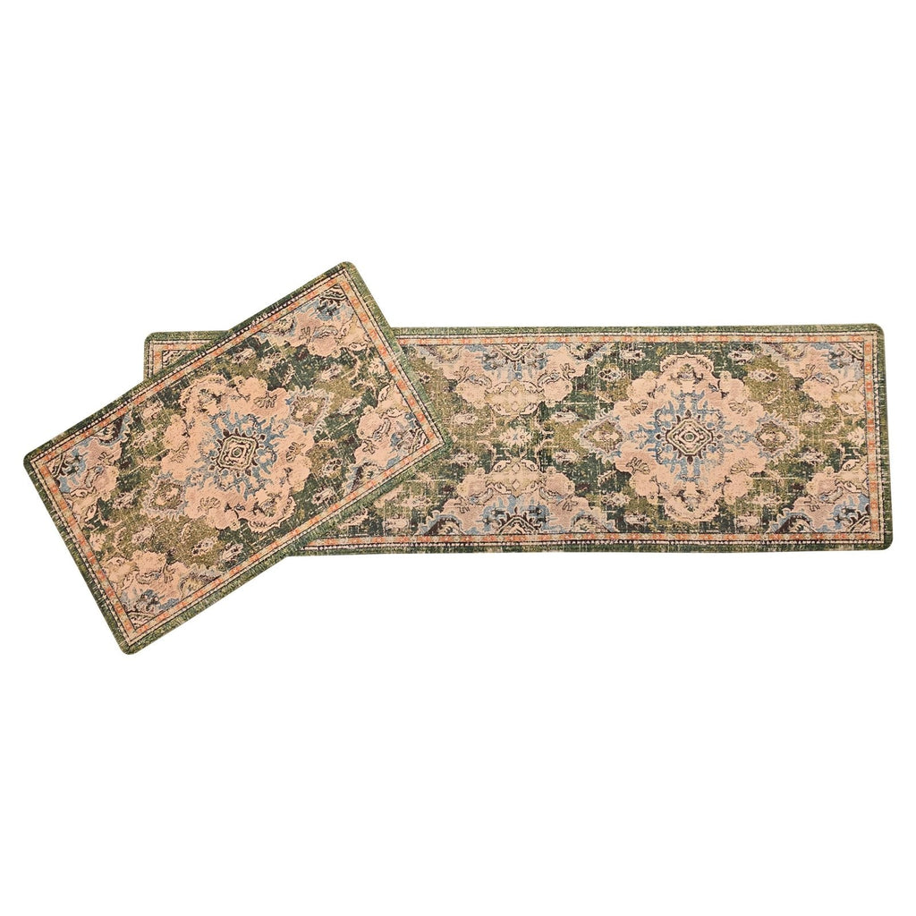 Non-Slip Kitchen PVC 2 Mats (44 * 150-44 * 75 cm).