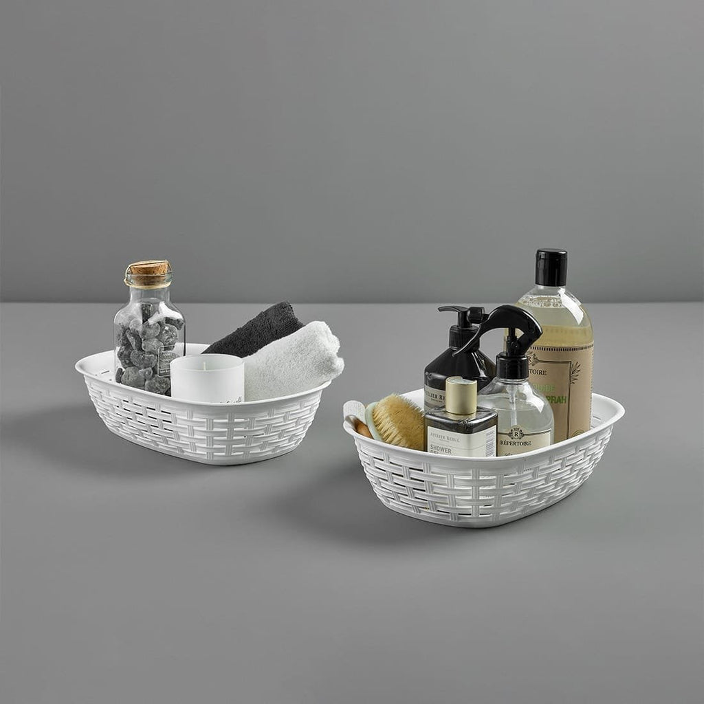 Rattan Oval bread storage basket