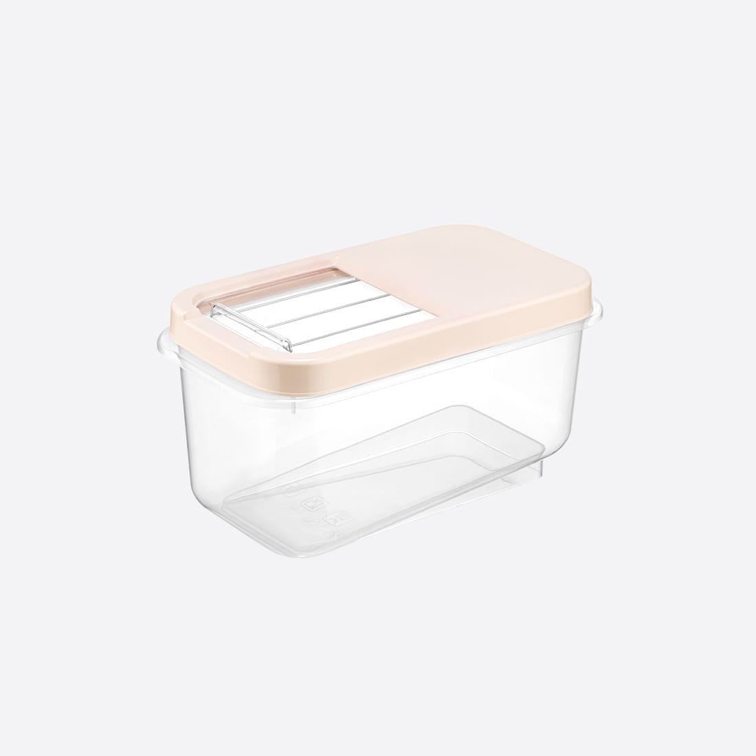 Grain/Cereal Container with Slide Lid
