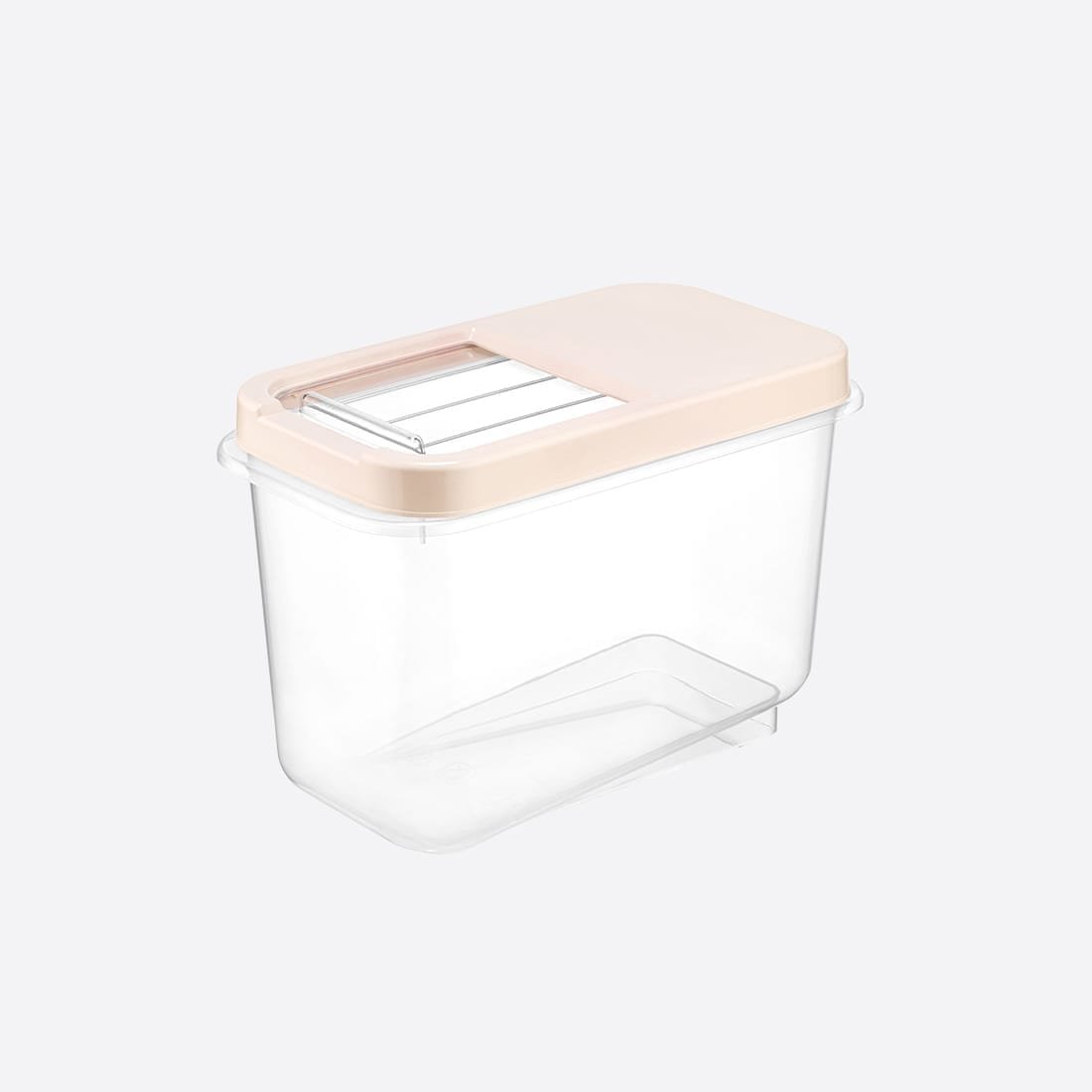 Grain/Cereal Container with Slide Lid
