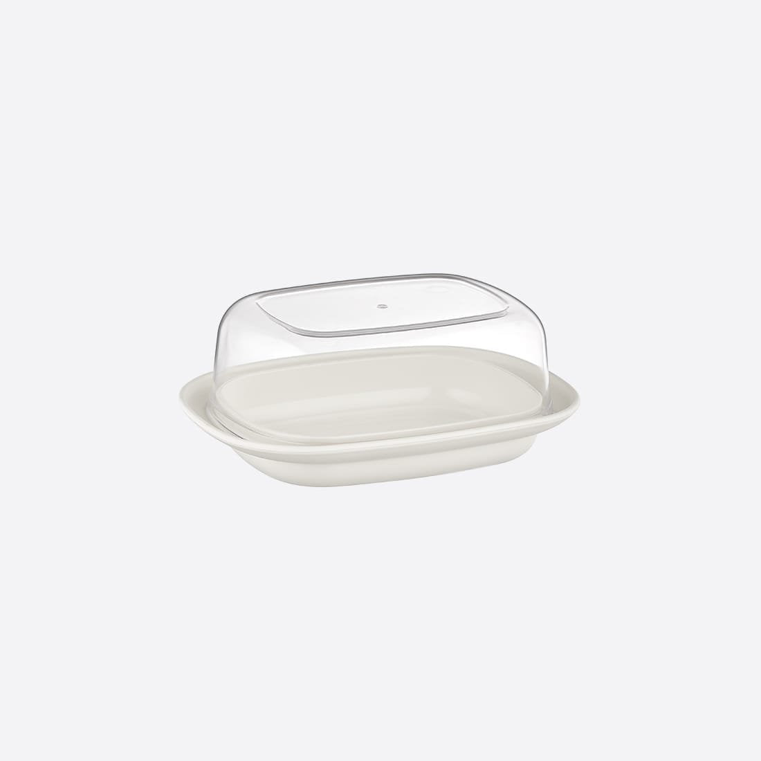 Plastic Covered Butter Dish