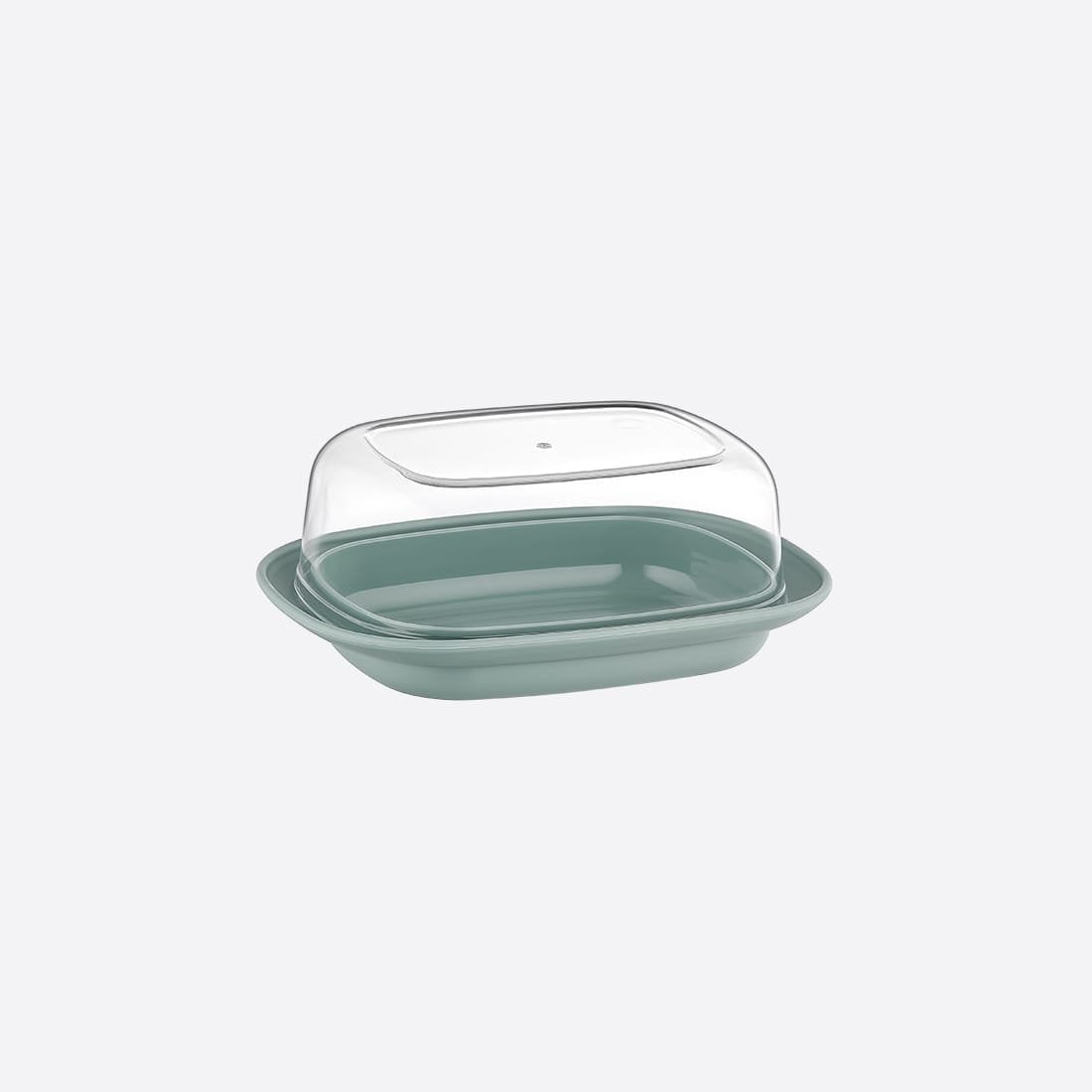 Plastic Covered Butter Dish