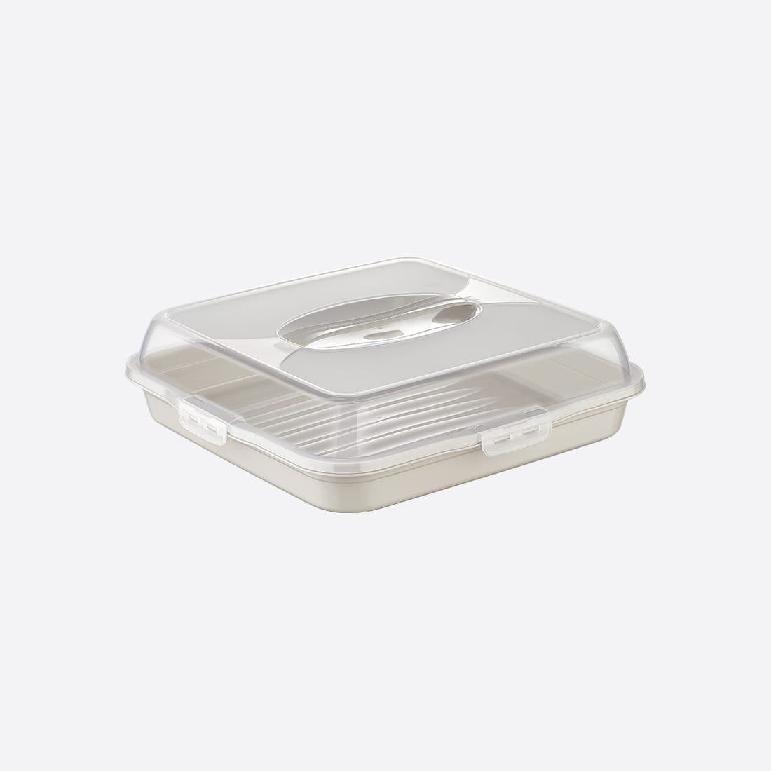 Plastic Square Cake Carrier