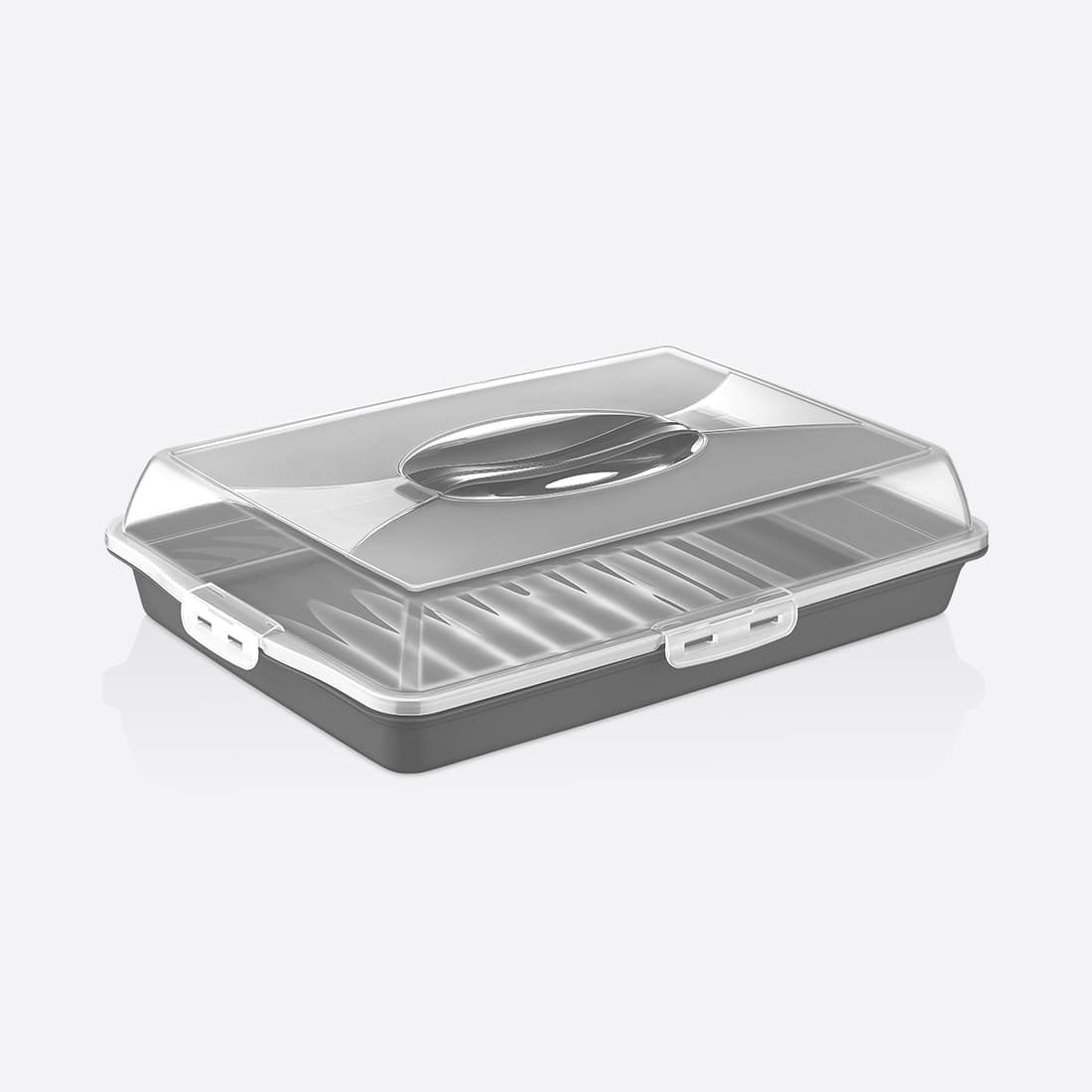 Plastic Rectangular Cake Carrier