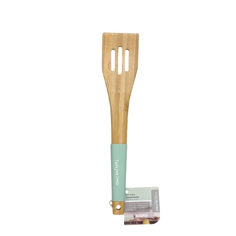 Wooden Pasta Serving Spoon with Silicone Ornament.