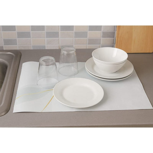 Rubber Dish Drying Mat (40*60 CM) – High Absorbency and Fast Drying.