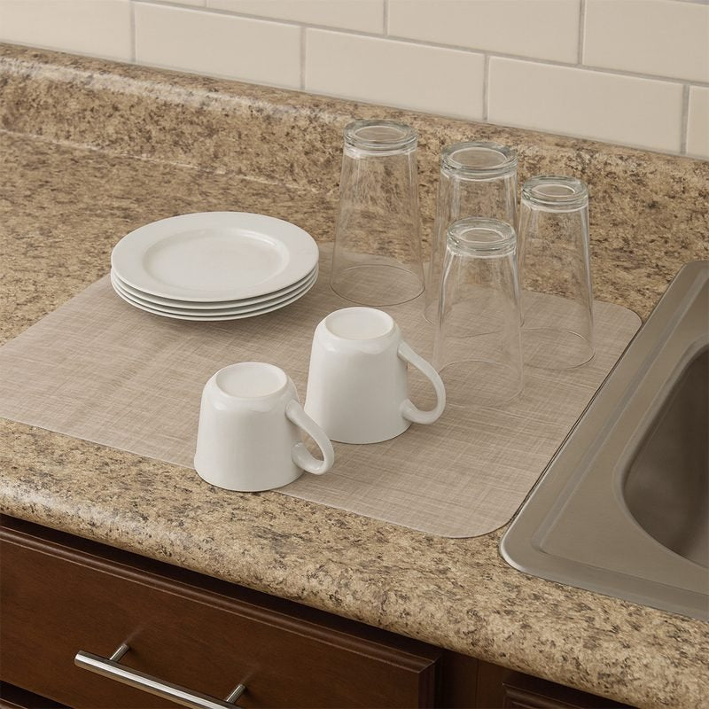 Rubber Dish Drying Mat (40*60 CM) – High Absorbency and Fast Drying.