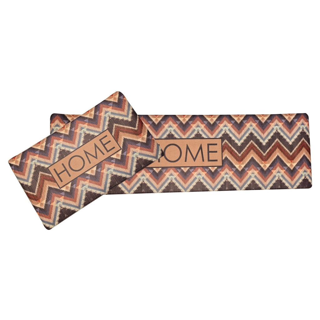 Non-Slip Kitchen PVC 2 Mats (44 * 150-44 * 75 cm).