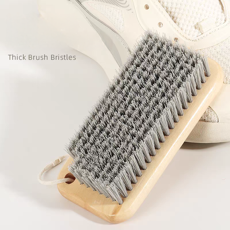 Natural Wood Clothes and Shoe Brush - Perfect Care at Your Fingertips.