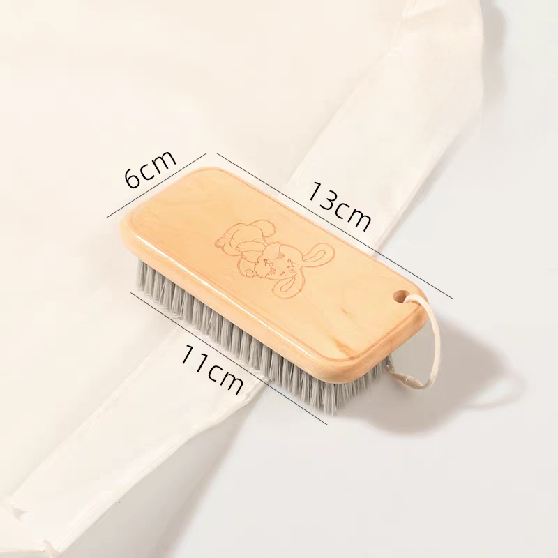 Natural Wood Clothes and Shoe Brush - Perfect Care at Your Fingertips.