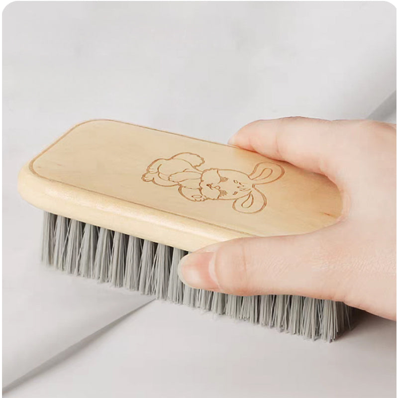 Natural Wood Clothes and Shoe Brush - Perfect Care at Your Fingertips.