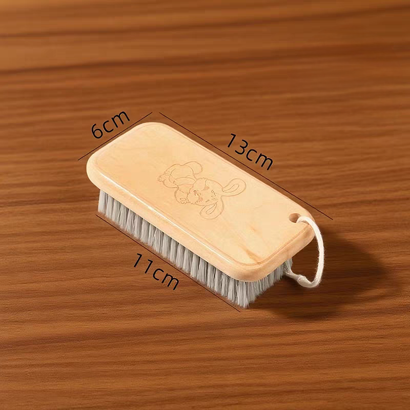 Natural Wood Clothes and Shoe Brush - Perfect Care at Your Fingertips.
