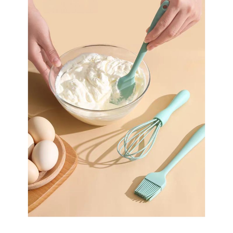3-Piece Silicone Kitchen Utensil Set - A Must-Have for Every Chef!