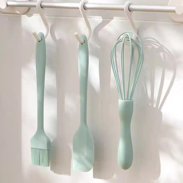 3-Piece Silicone Kitchen Utensil Set - A Must-Have for Every Chef!