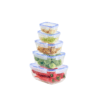 Rectangular 5-Piece Plastic Cans Set
