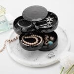 4-Tier 360° Rotating Jewelry Organizer Box