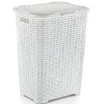 Plastic 45-L Laundry Basket