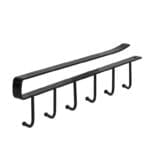 Mug and kitchen utensil holder with 6 metal handles