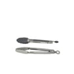 Heat-Resistant 2 Small Piece Set Silicone & Metal Nonstick solid turner Spoon.