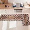 Non-Slip Kitchen PVC 2 Mats (44 * 150-44 * 75 cm).
