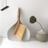 Portable Handheld Broom Mini Dustpan Cleaning Brush Set for Desk Bathroom Kitchen.